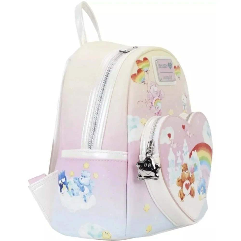 Loungefly‎ Sanrio Hello Kitty Friends X Care Bears Care-A-Lot Rainbow Backpack